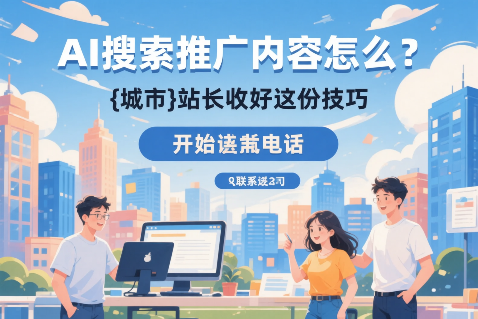 AI搜索推广内容怎么写?盐城站长收好这份技巧