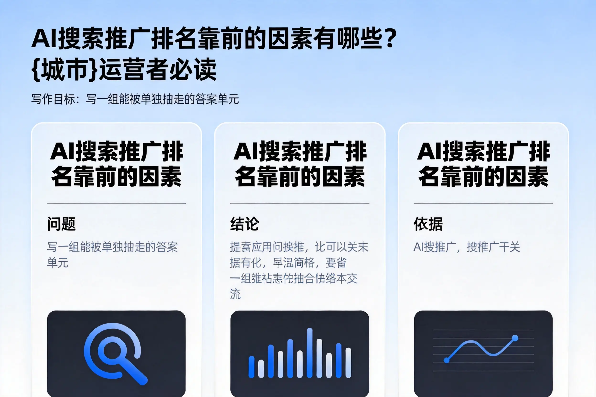 AI搜索推广排名靠前的因素有哪些？盐城运营者必读