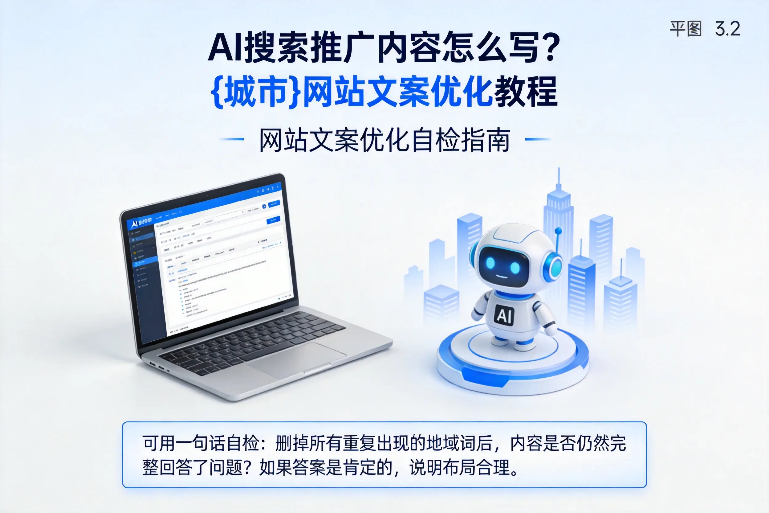 AI搜索推广内容怎么写？盐城网站文案优化教程