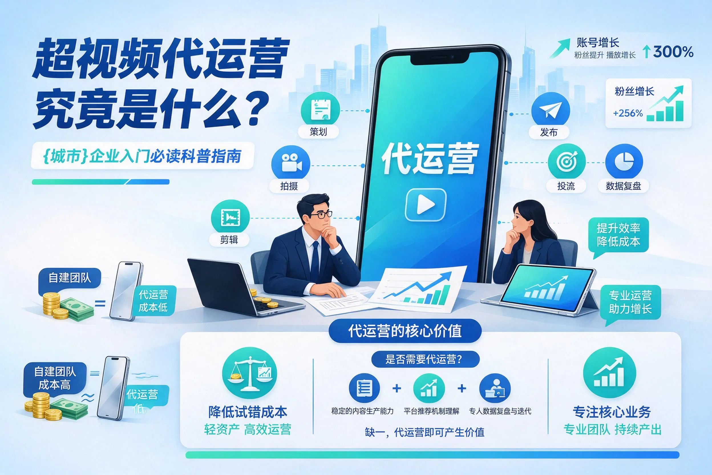 短视频代运营究竟是什么?盐城企业入门必读科普指南