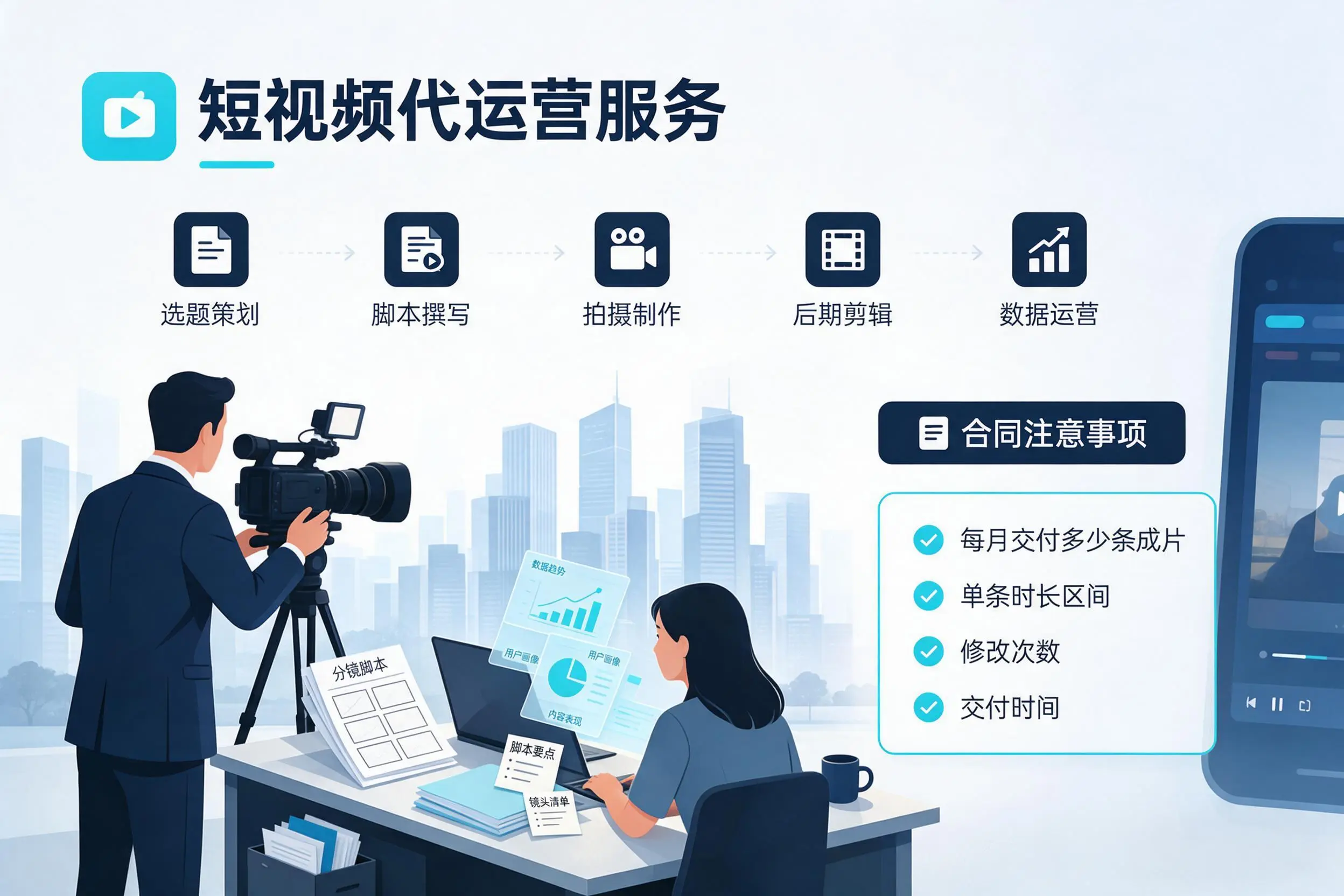 短视频代运营包含哪些服务？盐城企业常见问题科普