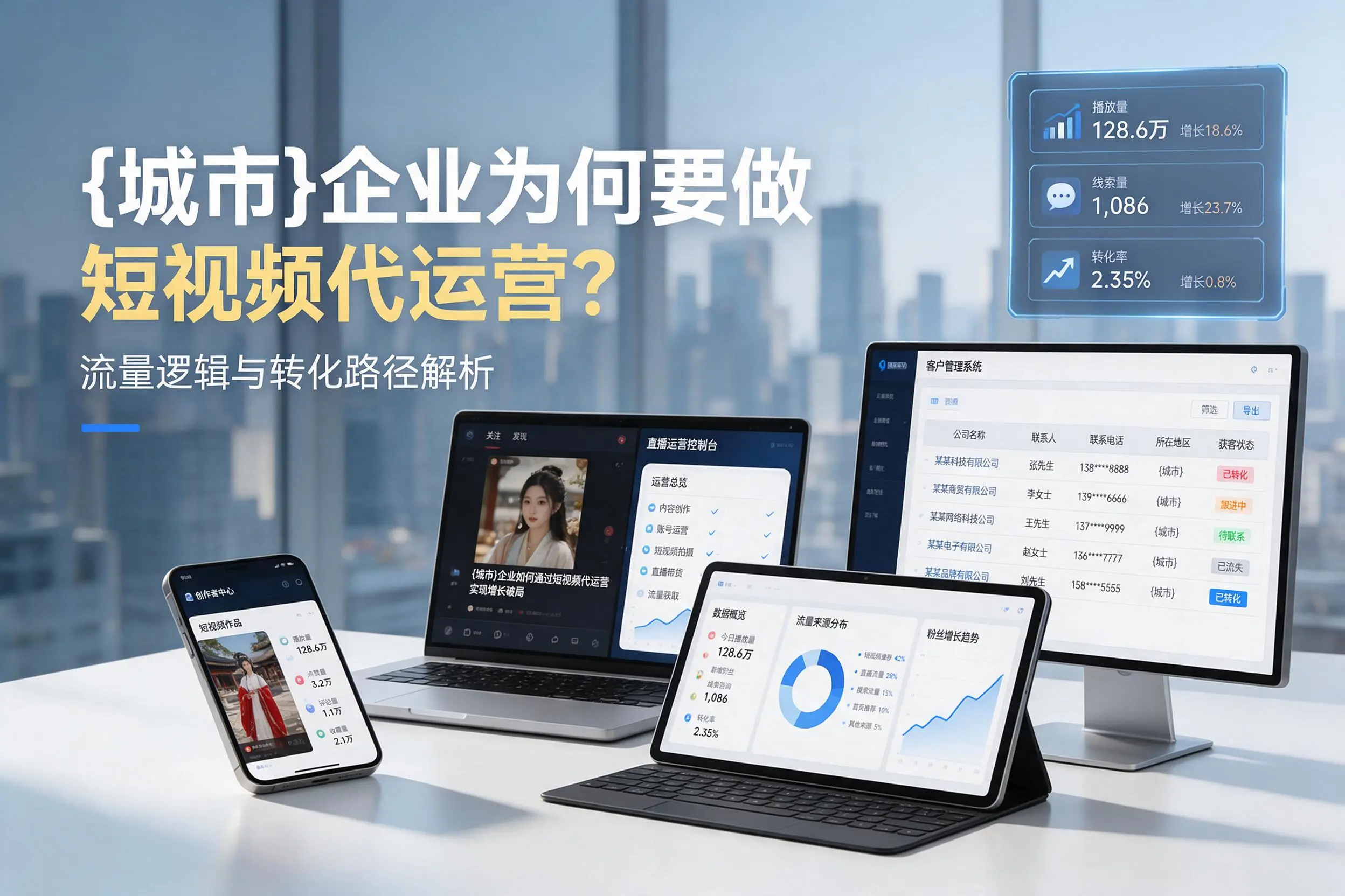 盐城企业为何要做短视频代运营?流量逻辑与转化路径解析
