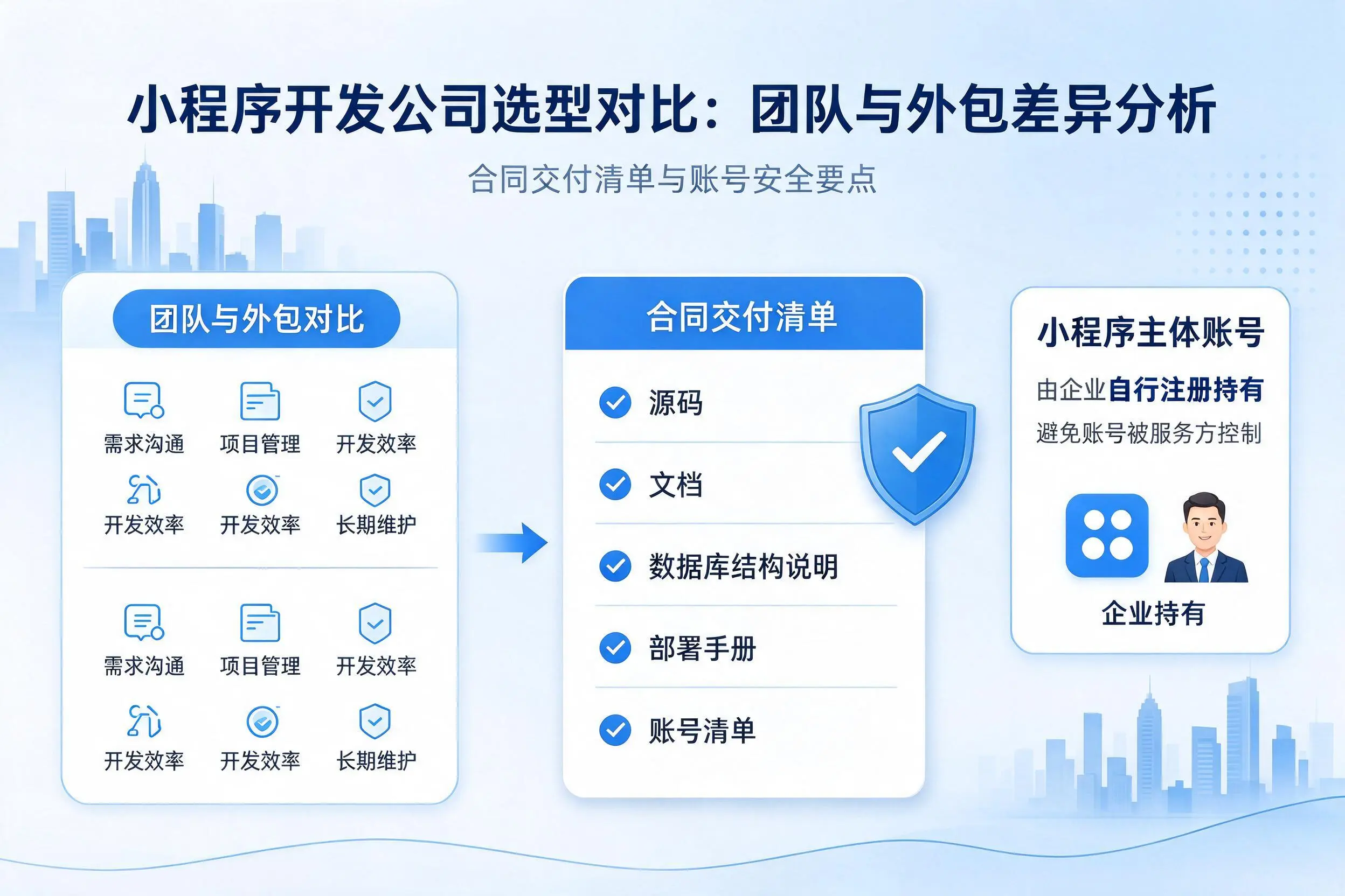 盐城小程序开发公司选型对比:团队与外包差异分析