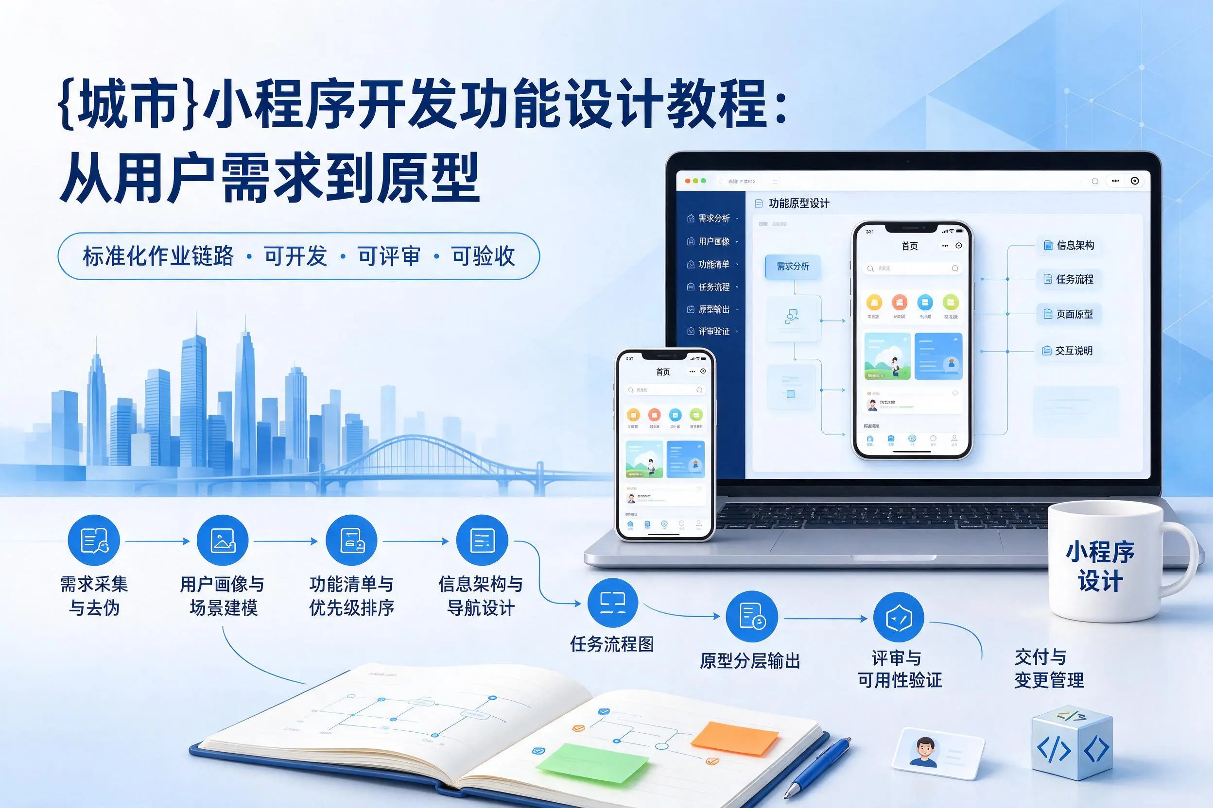 盐城小程序开发功能设计教程：从用户需求到原型