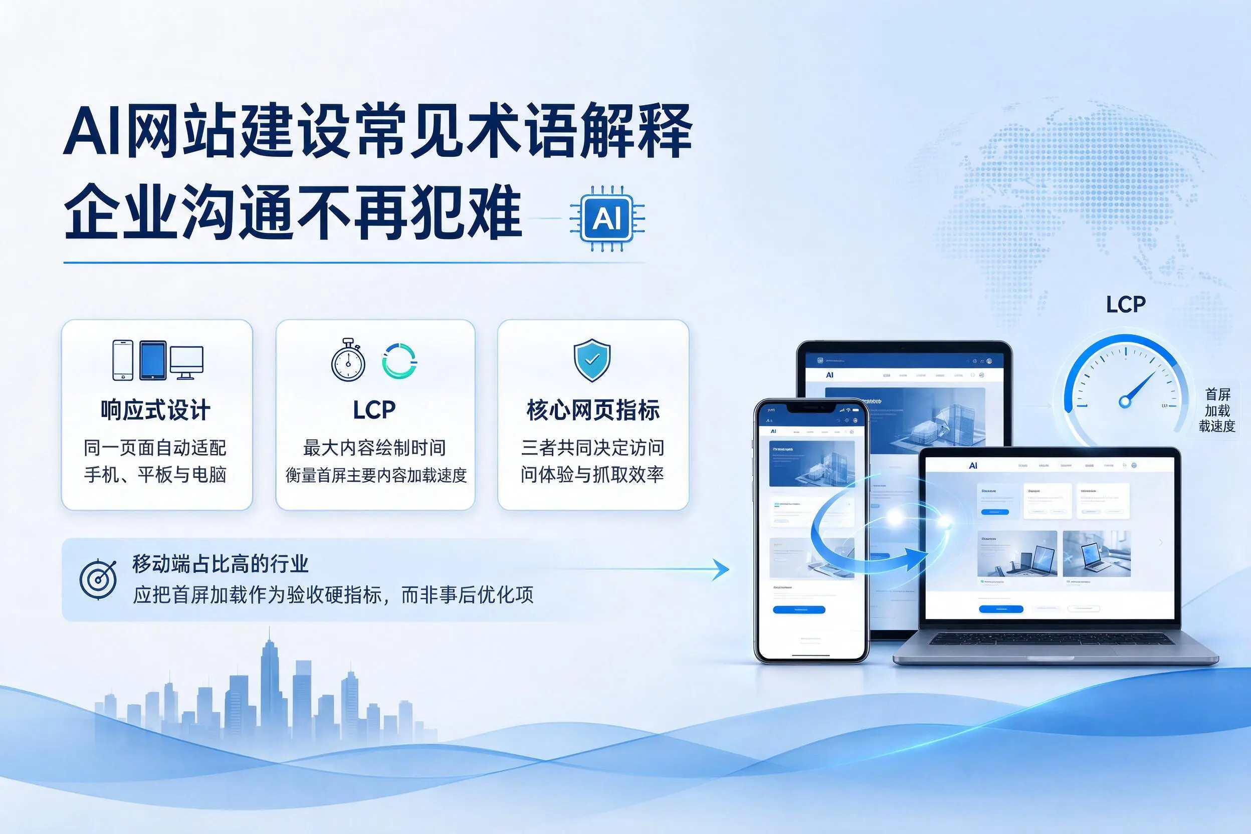 AI网站建设常见术语解释,盐城企业沟通不再犯难