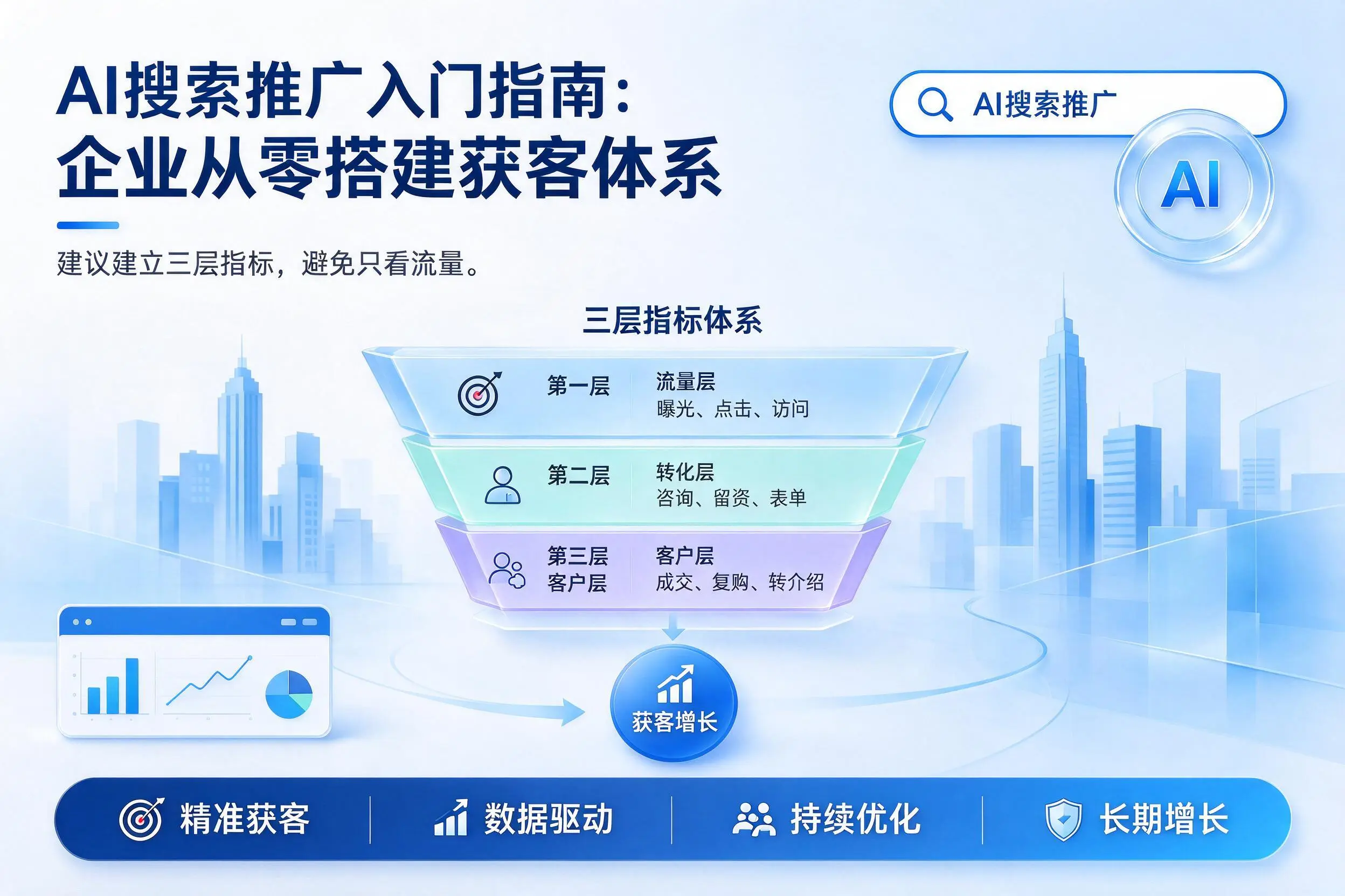 AI搜索推广入门指南:盐城企业从零搭建获客体系